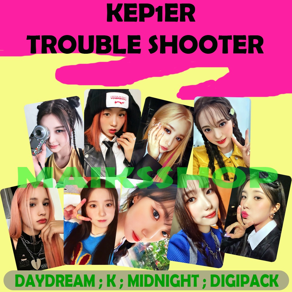 Kepier Kep1er Trouble Shooter Bahiyyih Xiaoting Chaehyun Photocard Kpop