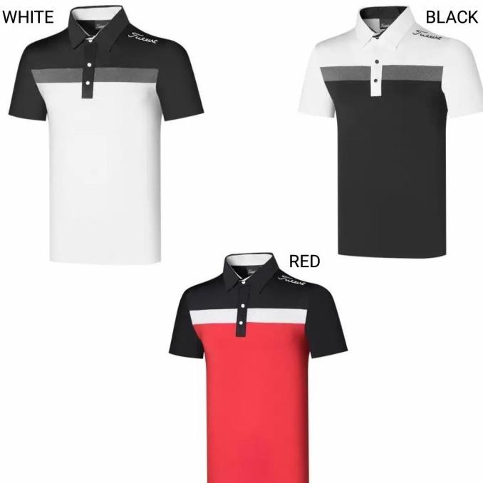 Kaos Polo shirt pria Titlist/pxg golf j.LIndeberg/golf sport HQ