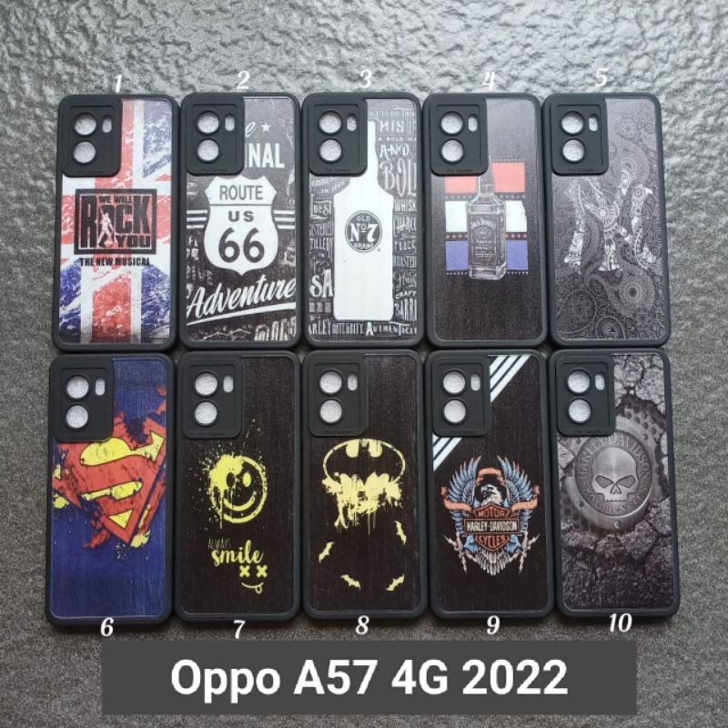 Case gambar Oppo A57 4G 2022 motif cowok ( 2 motif ) soft case softcase softshell silikon cover casing kesing housing