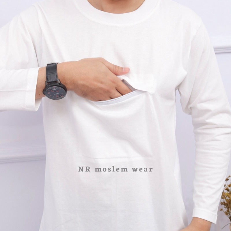 KAOS OBLONG  BERKANTONG TANGAN PANJANG HAJI DAN UMRAH-OBLONG RIP TANGAN PANJANG kode OP