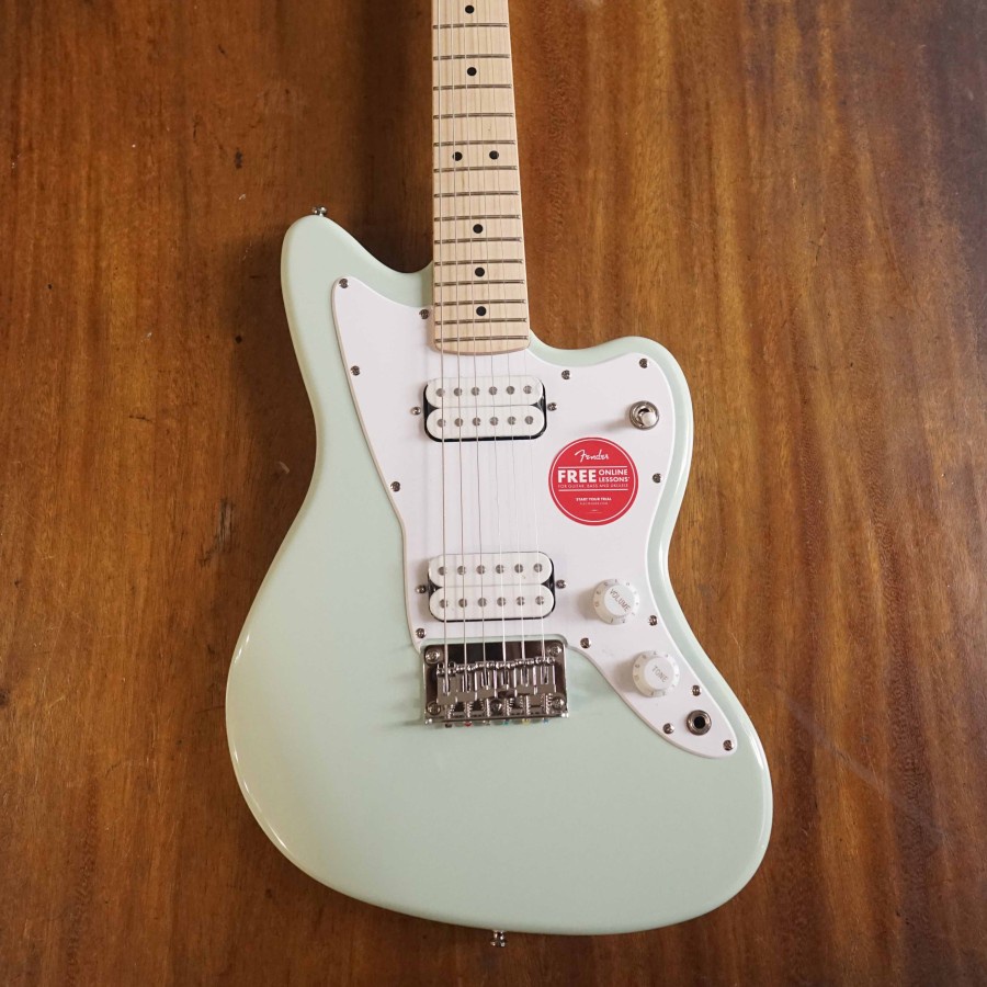 Gitar Elektrik Squier Mini Jazzmaster  HH Surf Green