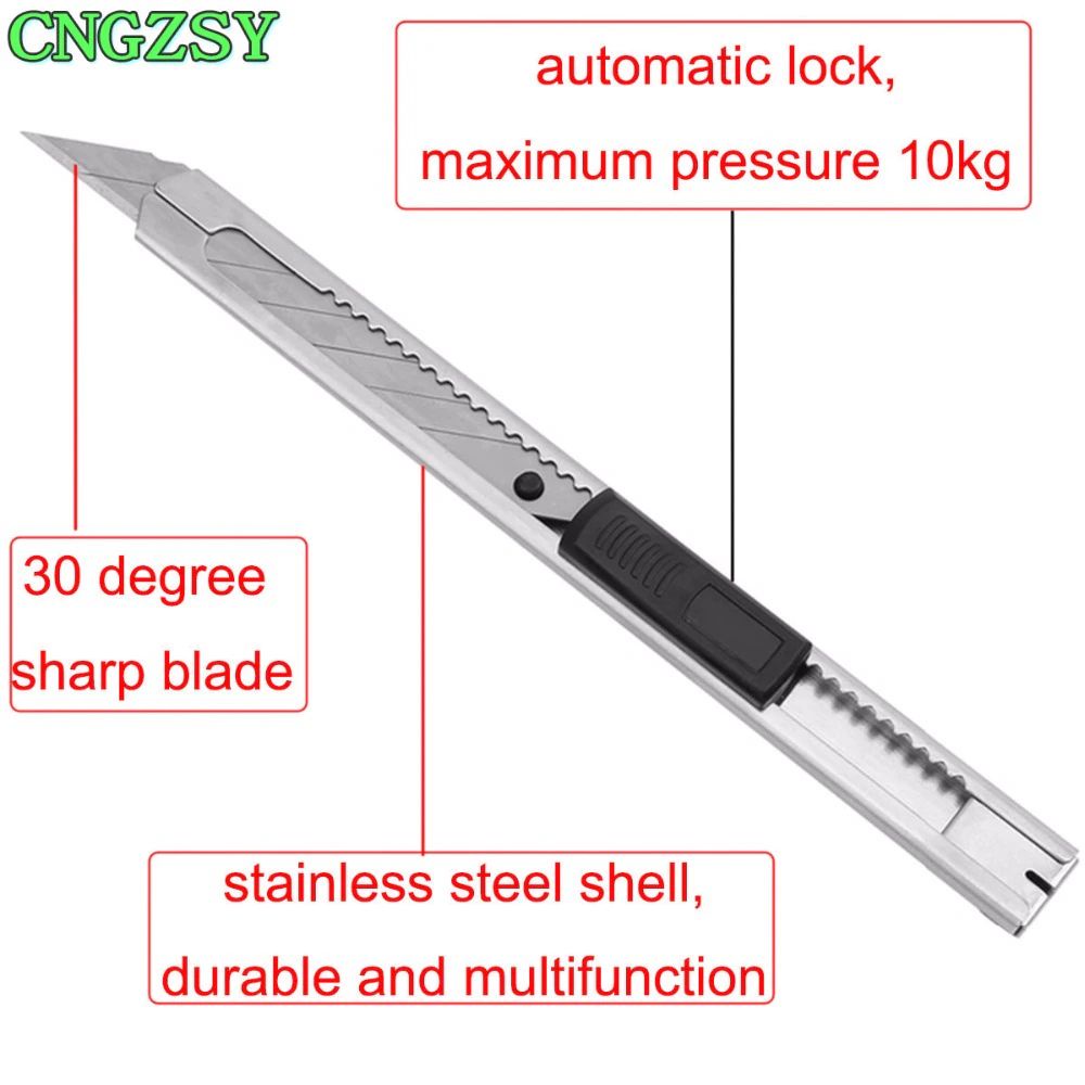 

30 Degree Cutter Blade Tip STAINLESS STEEL BESI TAJAM KNIFE PISAU Cutter Besi Lancip