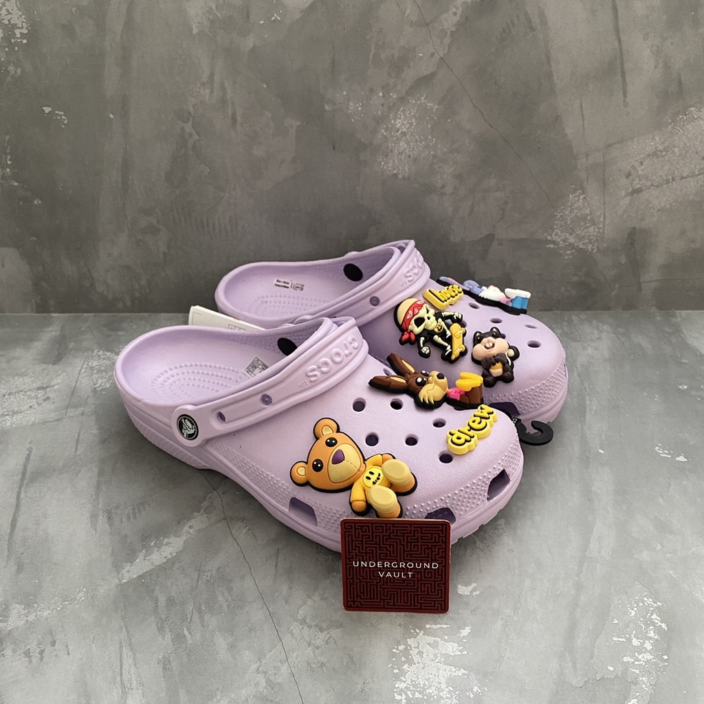 Crocs x Justin Bieber with Drew House Classic Clog - Lavender Ungu Purple