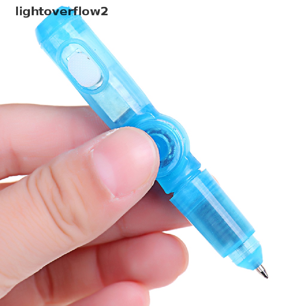 (lightoverflow2) Pulpen Dengan Lampu LED Warna-Warni