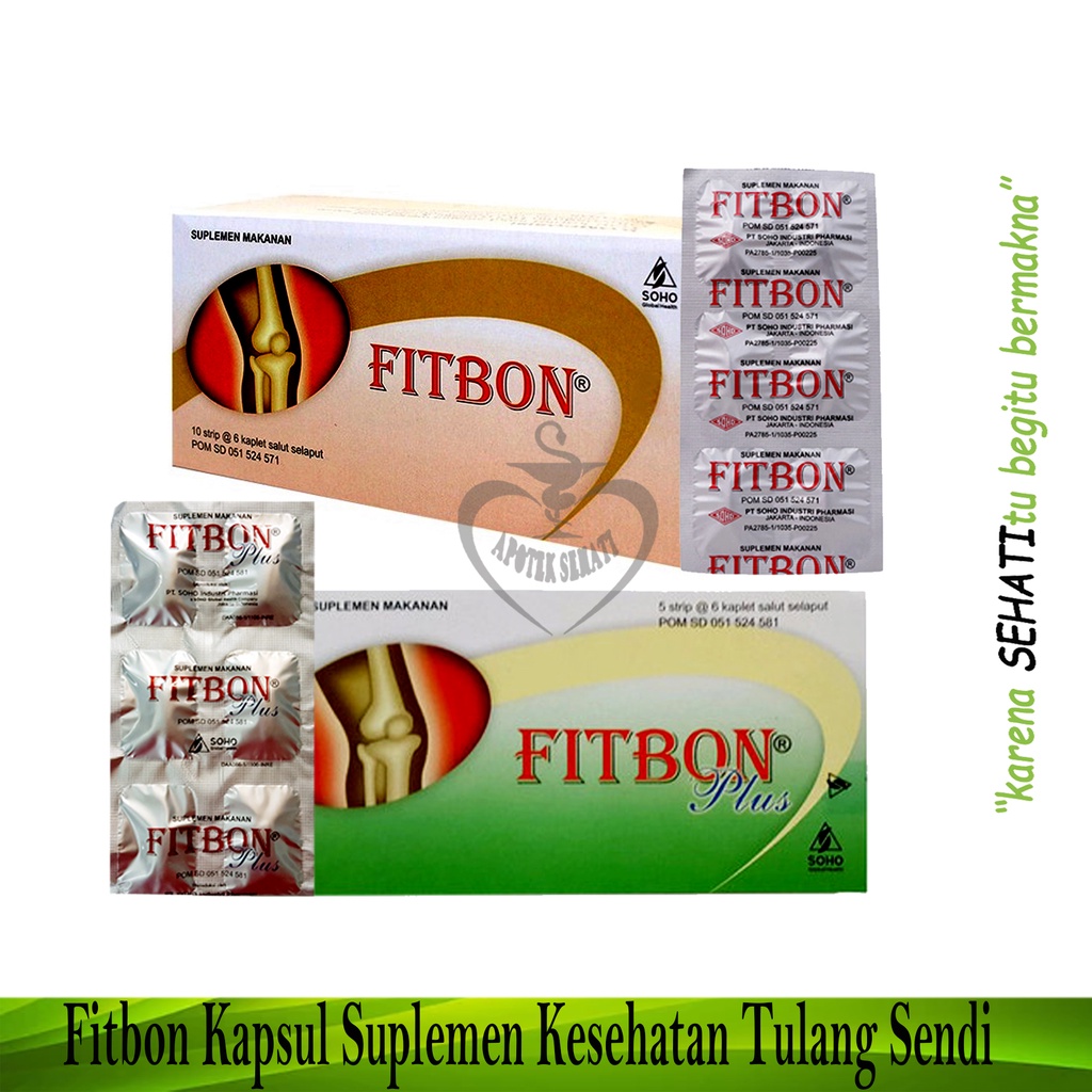 Fitbon Suplemen Kesehatan Memelihara Tulang Persendian