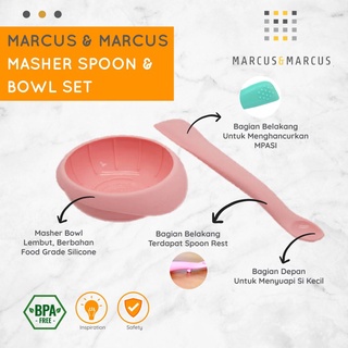 MARCUS MARCUS MASHER SPOON &amp; BOWL SET