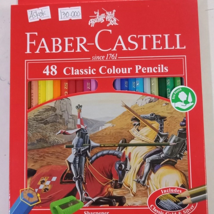 

murah Pensil Warna Faber Castell Classic 48 Warna - 48 Warna