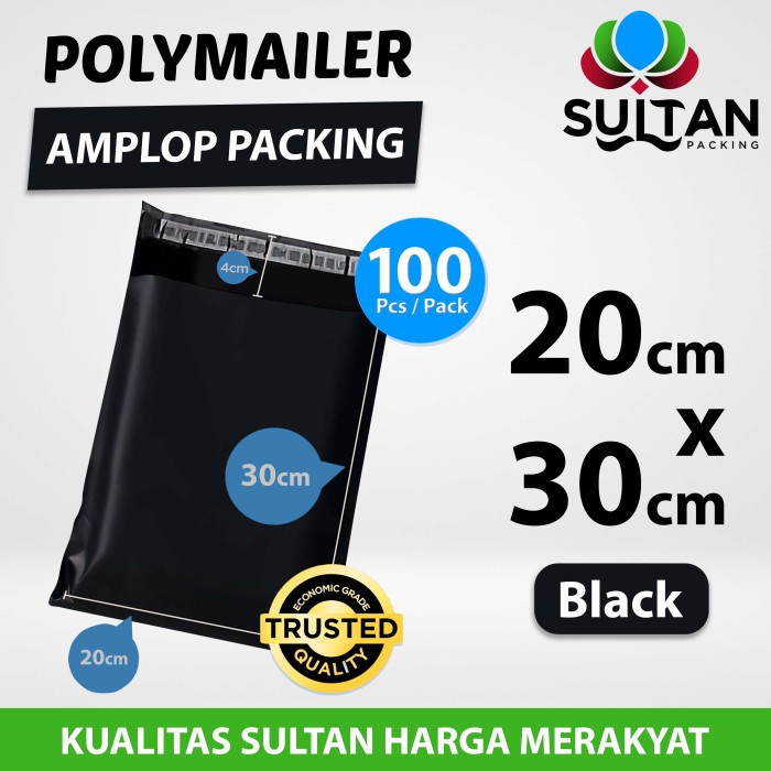 

Bergaransi Polymailer Pack Murah 20X30Cm Amplop Plastik Packing Olshop Ekonomis Murah