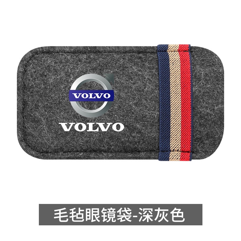 Klip Penyimpanan Kacamata Untuk Sun Visor Mobil Volvo Xc60 S90 S60 Xc40 Xc90 V60 V90