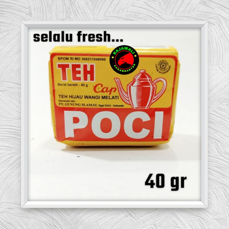 

TEH POCI KUNING ECER SATUAN 40GR TEH RACIKAN TEH SOLO GINASTEL