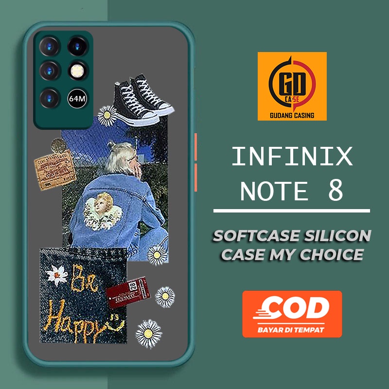 Case INFINIX NOTE 8 Case Hp INFINIX NOTE 8 Case Mychoice Gudang Casing [ESTETHIC] Casing Hp Aestheti