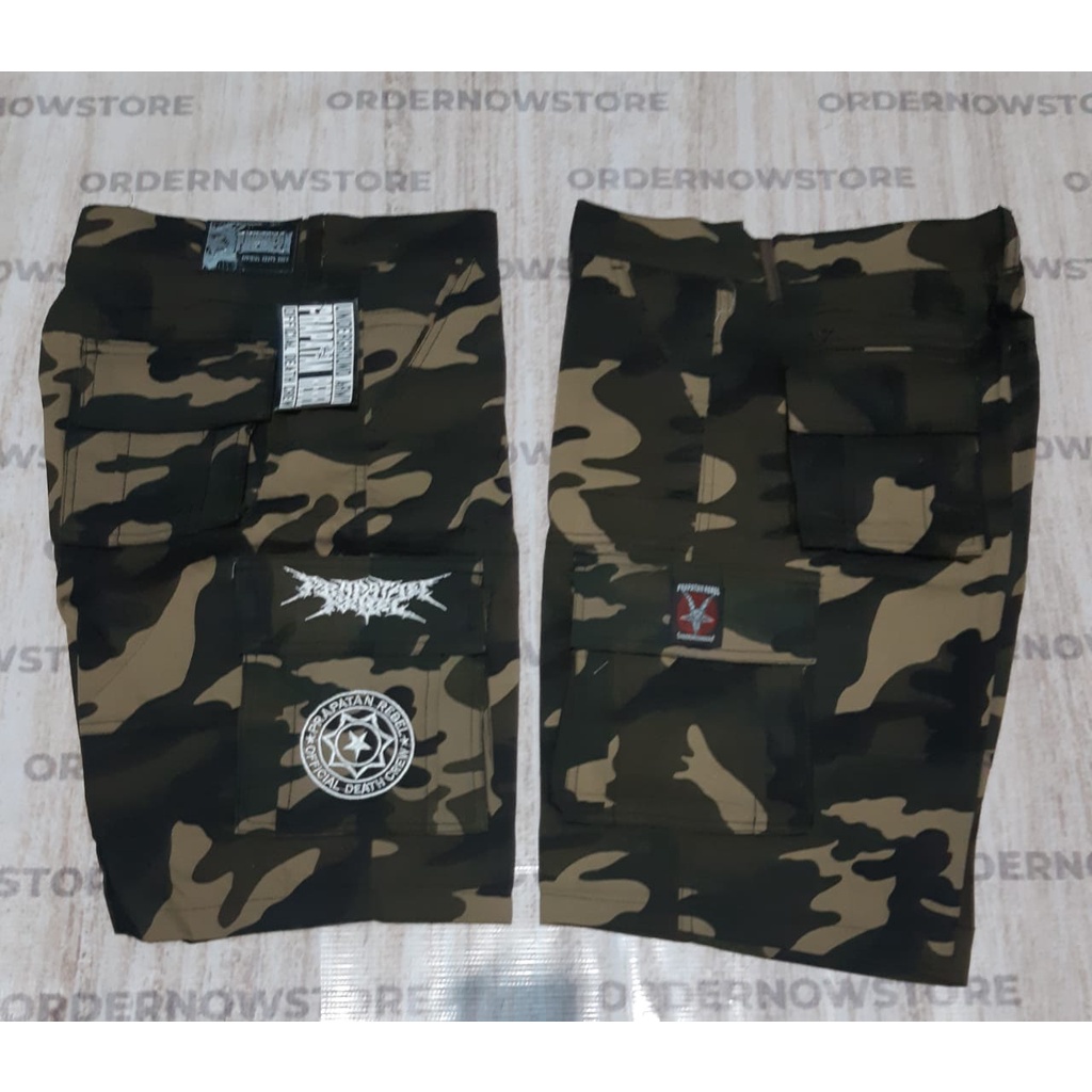 Celana Cargo Loreng/ Celana Pendek Pria/ Celana Gamyok/ Celana Original Prapatan Rebel