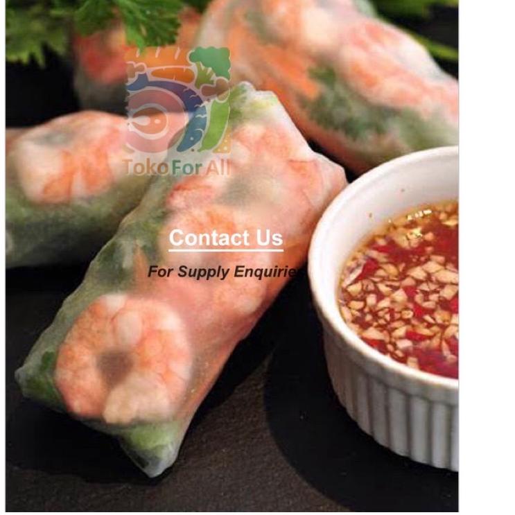 

TRCh6H1t--BANH TRANG RICE PAPER 22 cm - KULIT LUMPIA VIETNAM - 1 PAK 400gr 45pcs