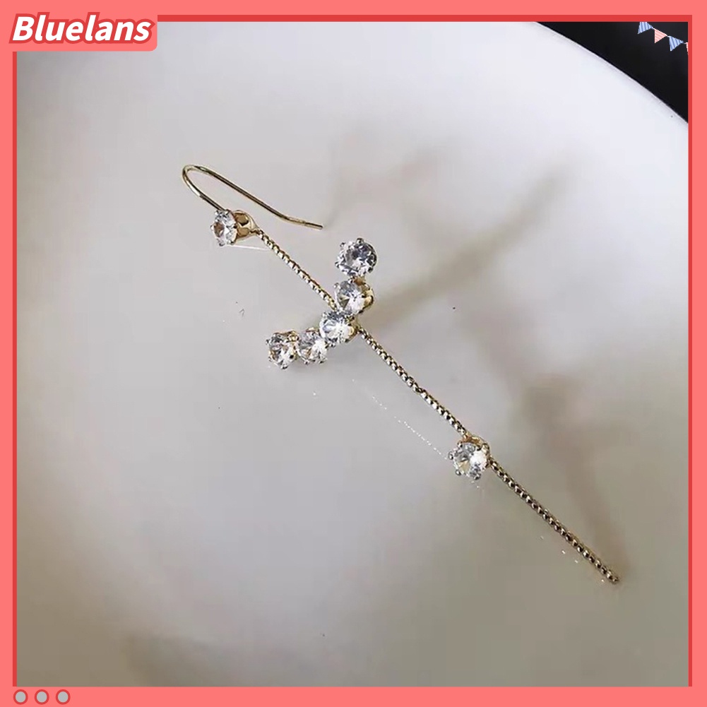 1 Pc Anting Stud Kait Model Diagonal Untuk Wanita