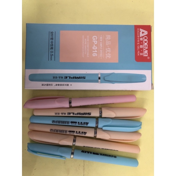 

bolpen aodemei hitam GP-016 0.5mm isi 12