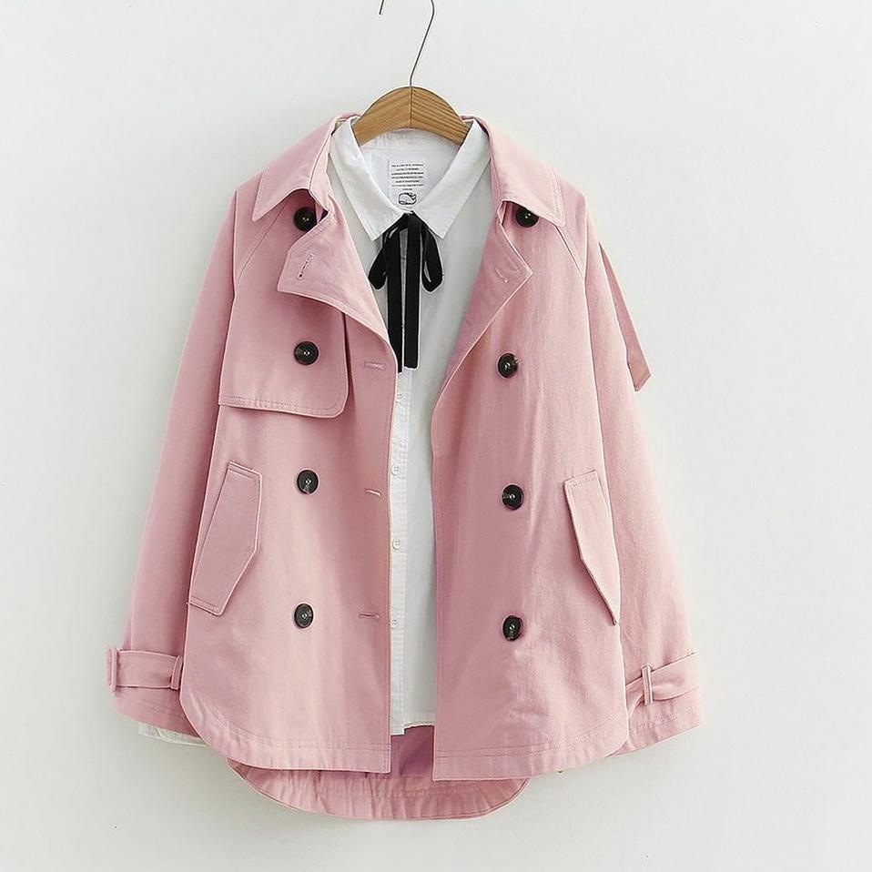 Langsung Order Vallina Outfit - Outerwear Alta Jaket Semi Parka Wanita Korean Jacket Fashion Muslim 