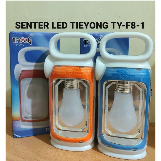 Senter Lampu LED Senter Bohlam Emergency Tieyong TY-F8 Termurah Lampu LED Senter Bohlam tieyong TY-F