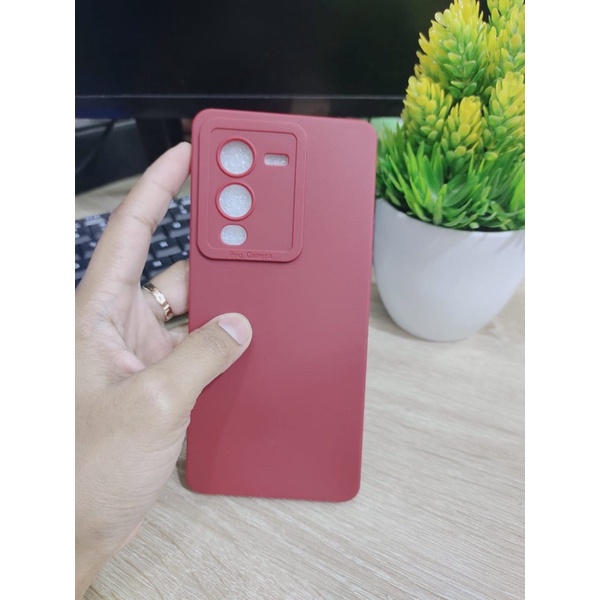 Silvertech Kesing Vivo V25 Pro - V25 5G Softcase Macaron Pastel Protect Camera