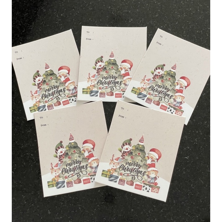 

Christmas Hang Tag - 5 pcs