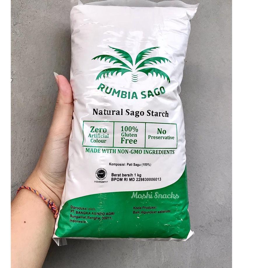 

Mau Hemat--Tepung Sagu Rumbia 1kg Asli Bangka / Sagu Rumbiak 1000gr