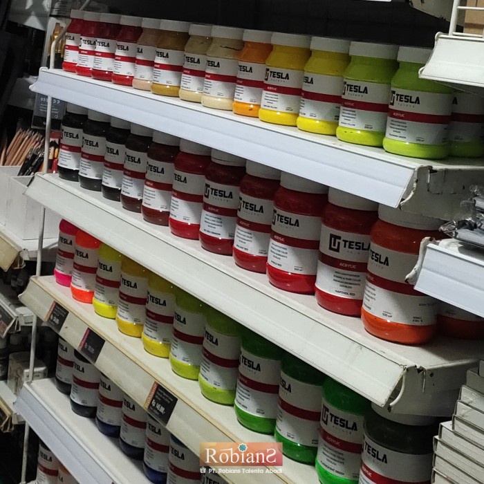 

Produk Unggulan Cat Lukis / Cat Akrilik - Tesla Acrylic Paint - Uk. 500 Ml (Part I) Diskon