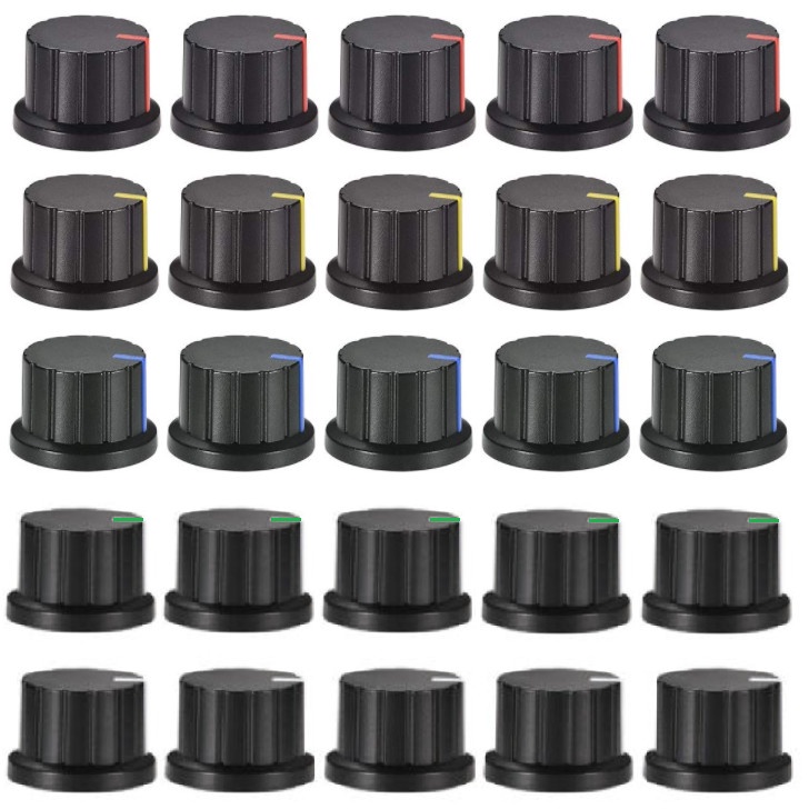 Knop Besar 24mm potensio potensiometer amplifier knob potentiometer