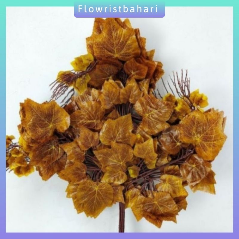 Daun Anggur 1 lusin / Daun Dekorasi / Daun artificial