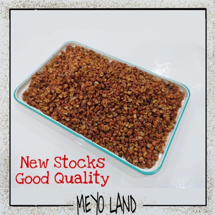 

SICHUAN PEPPERCORN 50GR - LADA MERAH SECHUAN - SZECHUAN ANDALIMAN