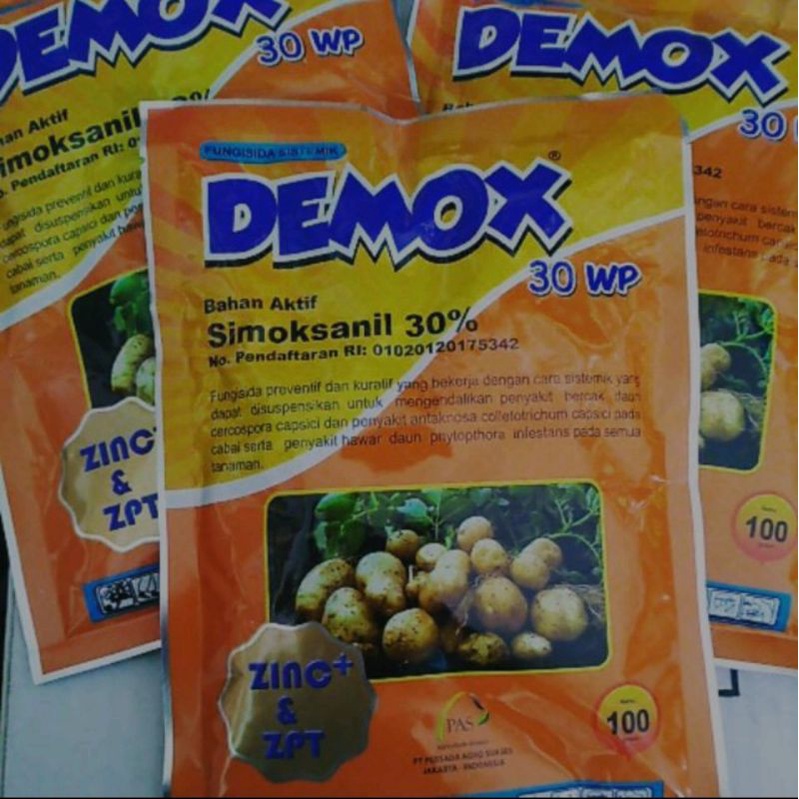 Fungisida Sistemik DEMOX 30WP + zic dan zpt 100gr