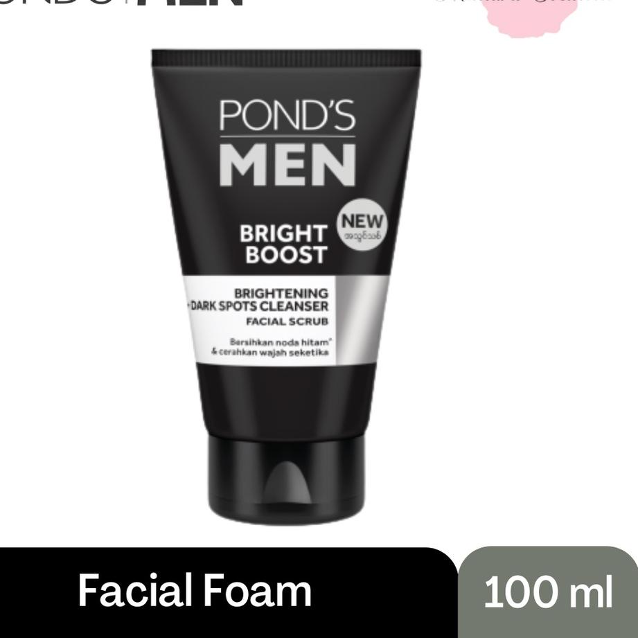 Murmer--Ponds Men Bright Boost Facial Foam 100g