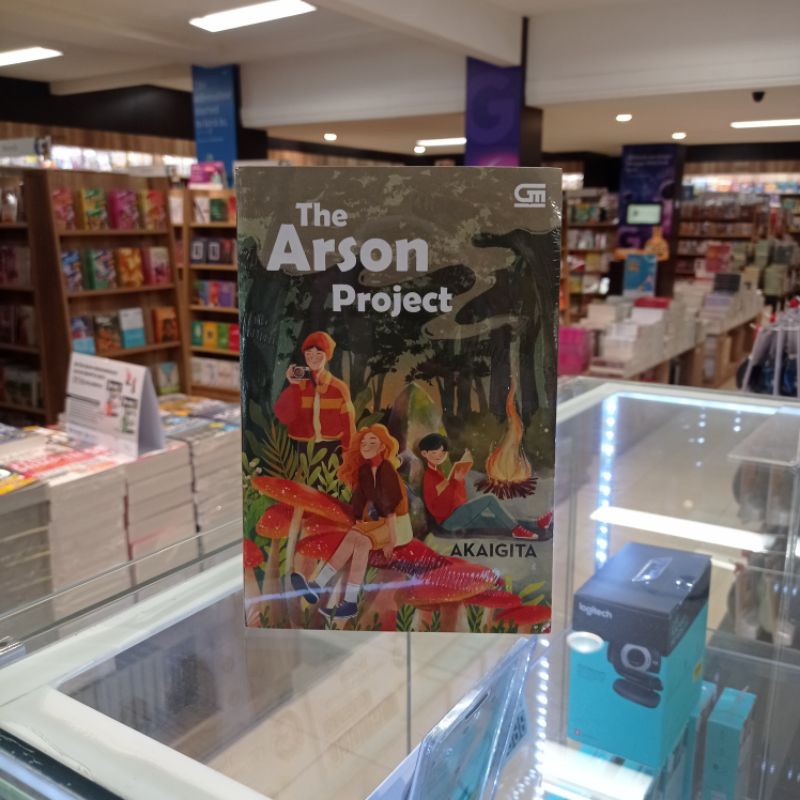 Novel The Arson Project - Akaigita Original Gramedia