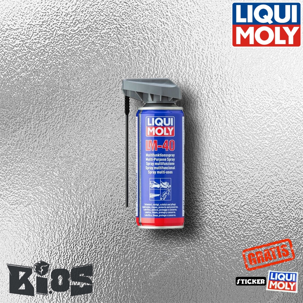 LIQUI MOLY AEROSOL LM40 200ML MULTI SPRAY WD40 PEMBERSIH ANTI KARAT 100% ORIGINAL