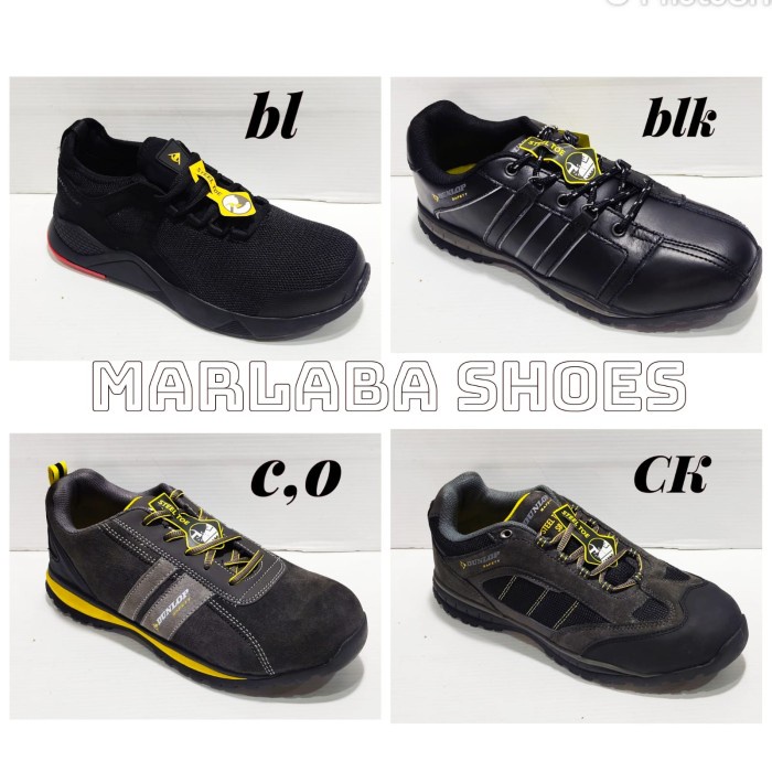 Boots Sepatu Safety Dunlop Low