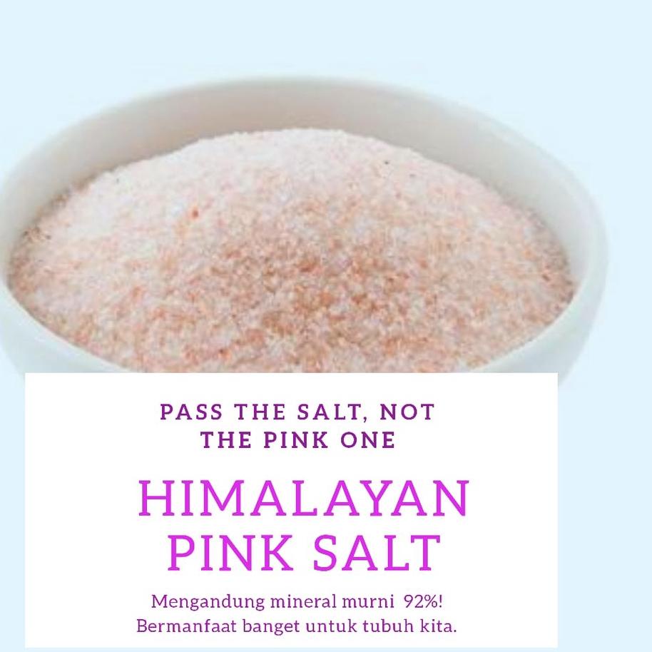

EXCLUSIVE!HIMALAYAN PINK SALT 250GR|RA1