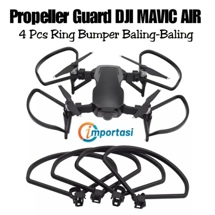 4Pcs Propeller Guard DJI MAVIC AIR Pelindung Baling-Baling Ring Bumper Protector