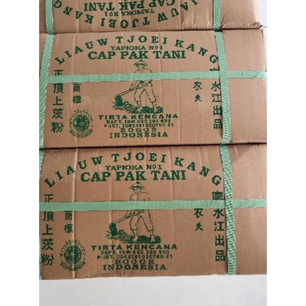 

10.10 FLASH SALE TEPUNG SAGU CAP PAK TANI / TEPUNG TAPIOKA LIAUW TJOEI KANG 1KG !