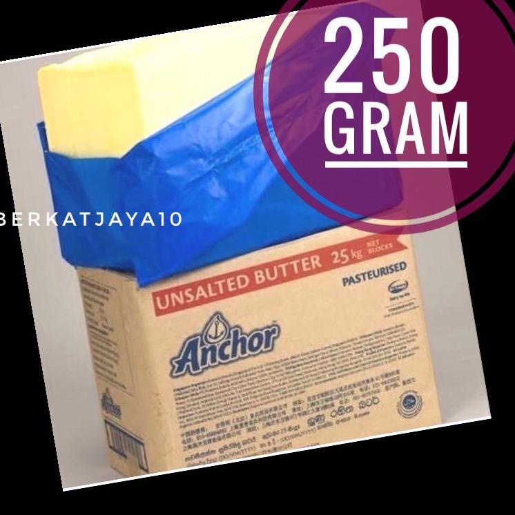 

arth6H1t--Anchor Unsalted Butter Repack 250gr Mentega Tawar