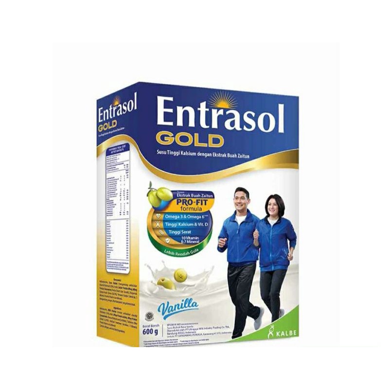 Entrasol Gold Susu Bubuk Vanila 2X300g