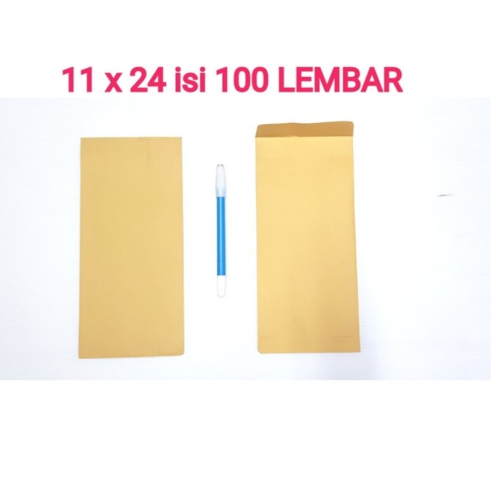 

Produk Unggulan Amplop Coklat Ukuran 11 X 24 Kabinet Isi 100 Lembar Terlaris