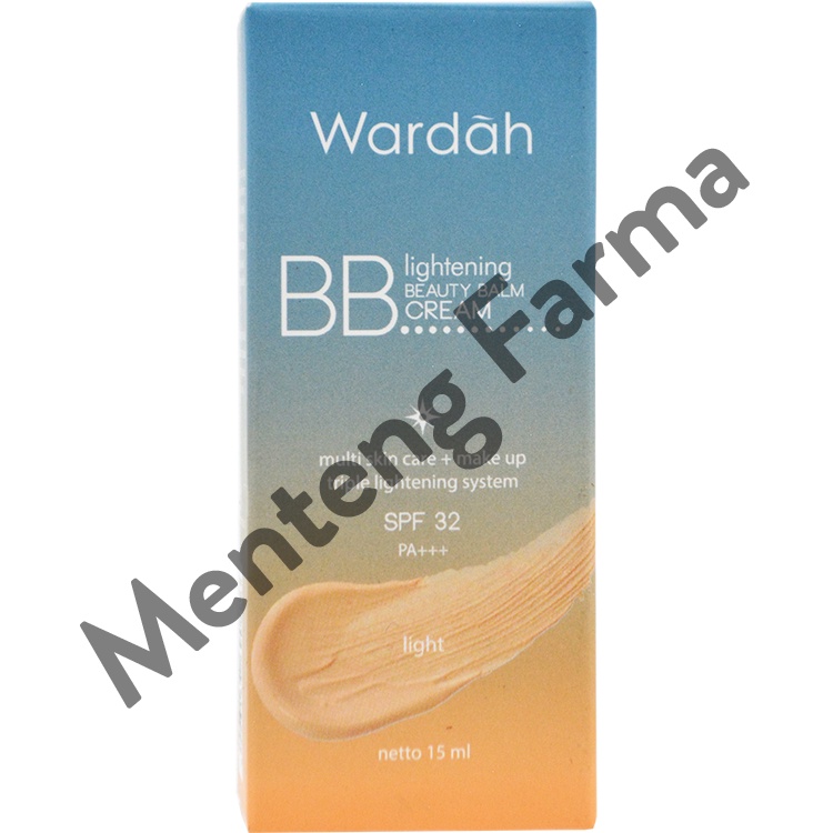 Wardah Lightening BB Cream Light 15 ml - BB Krim Dengan UV Protection