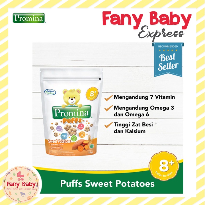 PROMINA PUFF 8+ BULAN 15GR / CEMILAN BAYI