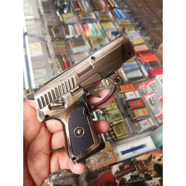 Korek Api Pistol M58//Korek Api Souvenir Free Gas
