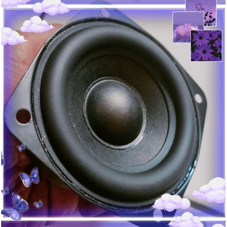 1 pcs Subwoofer 3 inch 15 Watt 4 ohm bass empuk mantap untuk DIY bluetooth speaker