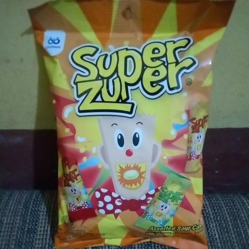 Super Zuper Mix Bag Isi 50 Pcs x 2.5g Permen Jadul Assorted Asem