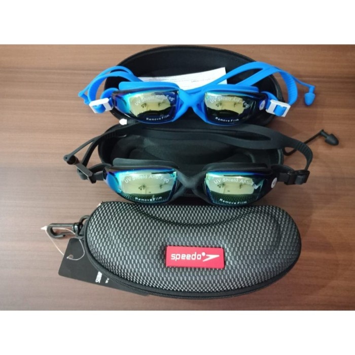 Kacamata Renang Kacamata Lensa Minus (Miopi) Renang Optical/ Goggles murah-original - -3.5(J3F1) REA