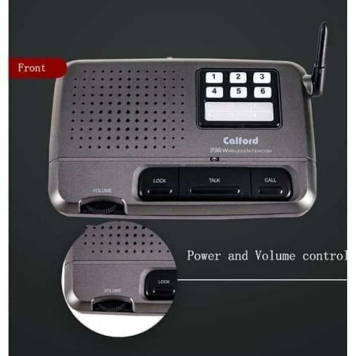 

Intercom Wireless CALFORD WI-6C - Interkom / Interphone Wireles WI6C