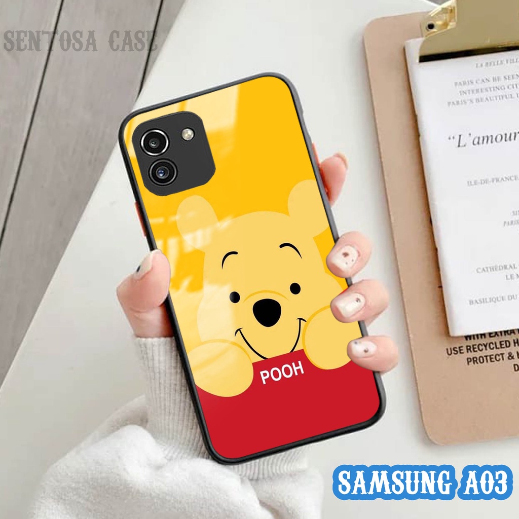 Softcase Kaca Samsung A03 - Case Handphone Samsung A03 [T48].