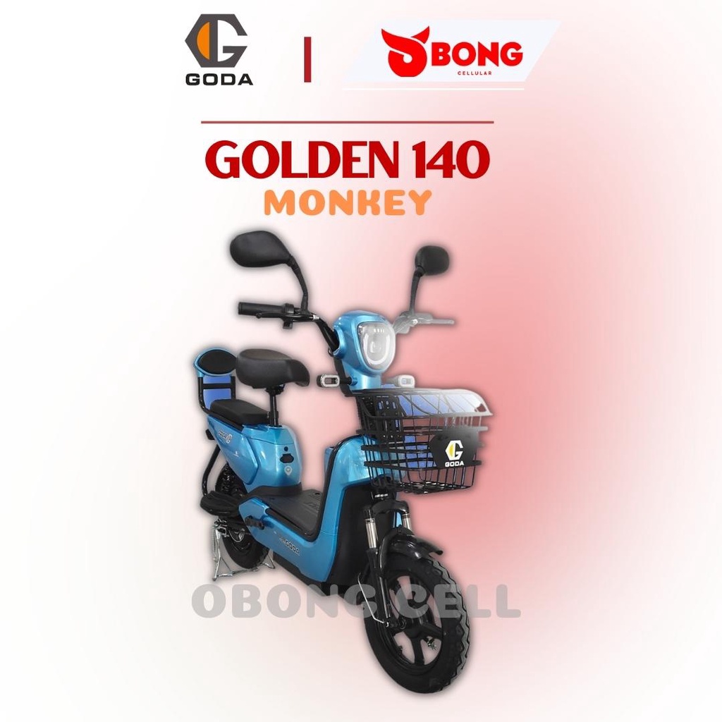 Sepeda Listrik Goda GD Golden 140 Monkey GD 140 Electric Bike 500 Watt