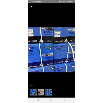 kabel cctv coaxial rg 59 & power