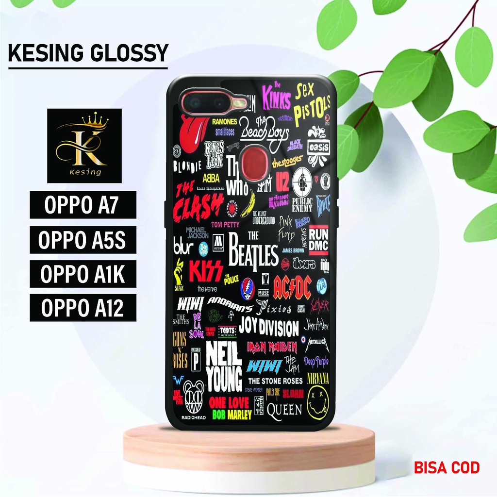 Case Oppo A5S / A7 / A11K / A12 - Pelindung Hp Oppo - Fashion Case Glossy - Case Pria - Case Wanita 